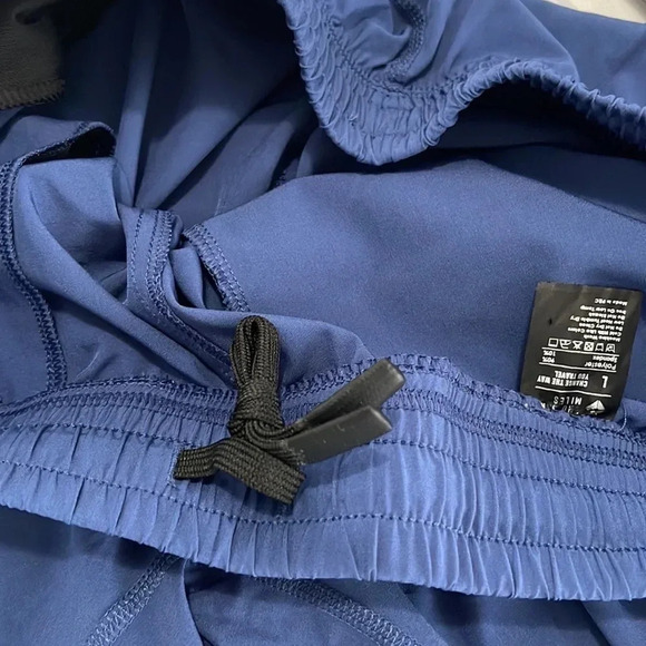 Thousand Miles Shorts Men’s Size Large Blue Motiv Workout Athletic Fit - Picture 10 of 12